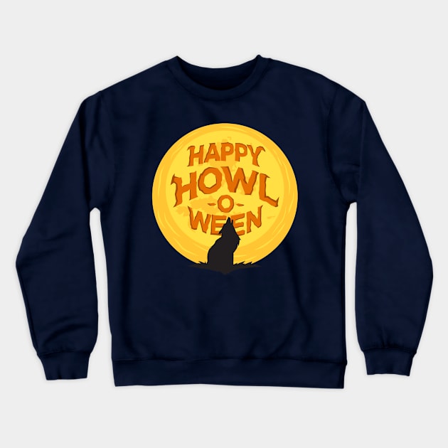 Happy Halloween Crewneck Sweatshirt by kazumi